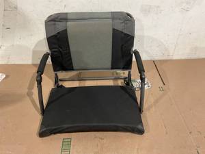 BLACK Members Mark Deluxe Stadium Seat with Lumbar Support