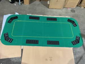 Giantex 8 Player Poker Mat, Portable Rubber Non-Slip Poker Table