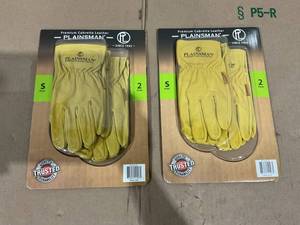 LOT OF 2 Size Small Premium Cabretta Leather Leather Gloves