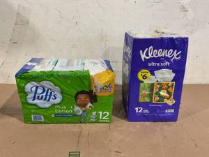 LOT OF 2 24 Boxes of KleenexPuffs