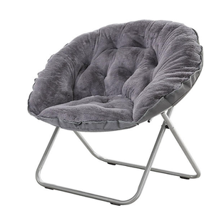 LOT OF 2 Members Mark Comfy Saucer Chair Grey