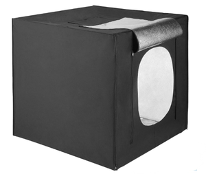 LED Photo Studio in A Box w4 Color Backdrops Pro Quality