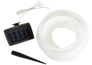 LOT OF 3 Pure Garden Solar Powered LED Rope Lights