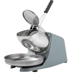 Polar Cones Ice Crusher Ice Shaver Machine Snow Cone Maker for Home and CommercialDual Stainless Steel Blade