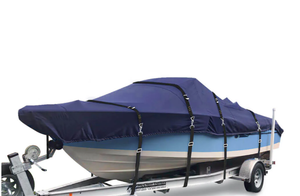 Zenicham 900D Boat Cover Fits V-Hull Boat,Tri-Hull Boat,Runabout Boat,Navy Boat