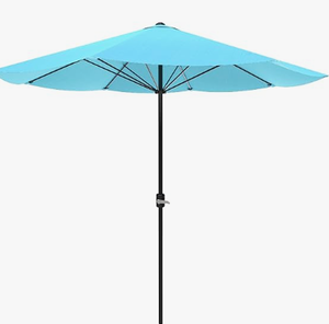 Pure Garden 9-Foot Outdoor Patio Umbrella,