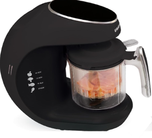 EVLAS Baby Food Maker, Healthy Homemade Baby Food in Minutes, Steamer, Blender, Baby Food Processor, Touch Screen Control Dark Gray