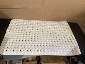 Shower Mat Non Slip for Inside Shower, Bath Mats Suction Cup Drain Holes for Toilet