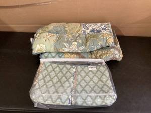 4PCS King Size Secgo Flora Pattern Quilt Set