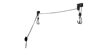 125 lb. Capacity Kayak Canoe Lift Hoist Storage Rack