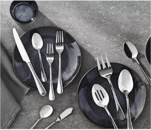 Members Mark Premium 1810 Mirror Stainless Steel 65 Piece Flatware Set