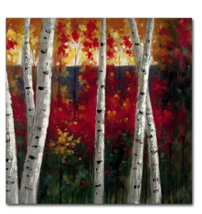 Masters Fine Art Autumn Matted Framed Art