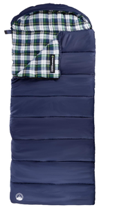 Sleeping Bag � 3 Season Envelope Style with Hood for Outdoor Camping