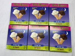lot 496 image: SSS. 6x 18ct Little Dippers Cake Cups