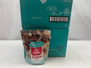 lot 294 image: 2x 4-7oz Bags Spicy Cowgirl Snack Mix Best by 09022023