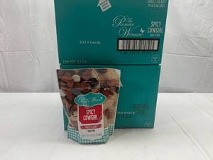 lot 296 image: 2x 4-7oz Bags Spicy Cowgirl Snack Mix Best by 09022023