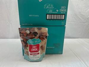 lot 297 image: 2x 4-7oz Bags Spicy Cowgirl Snack Mix Best by 09022023