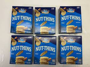lot 314 image: KK. 6x 4.25oz Blue Diamond Almond Nut Thins