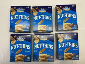 lot 315 image: KK. 6x 4.25oz Blue Diamond Almond Nut Thins