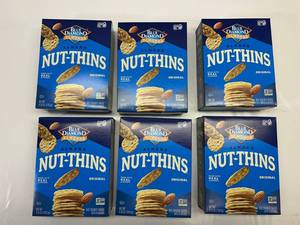 lot 316 image: KK. 6x 4.25oz Blue Diamond Almond Nut Thins