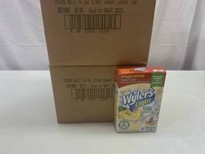 lot 411 image: SS.24x 8ct Wylers Singles to Go-Ginger Lemon Ice Tea Best by 032023