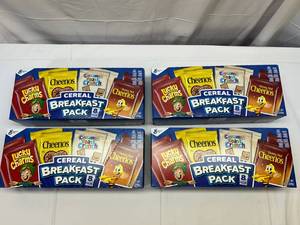 lot 356 image: 4x 8 pouches Breakfast Cereal Pack