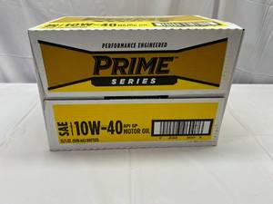 lot 242 image: 12x 1qt Prime Series 10w-40 Motor Oil