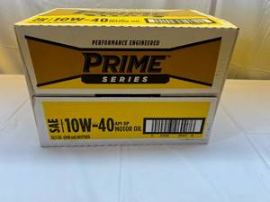 lot 245 image: 12x 1qt Prime Series 10w-40 Motor Oil