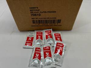 lot 376 image: 2x 200 Pouches Ketchup