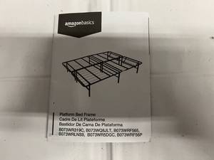 lot 10 image: Metal Platfor BedFrame-Full