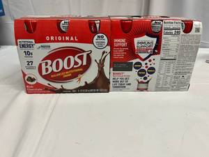 lot 14 image: MM. 2x 6pack Boost Nutritonal Shake-Rich Chocolate