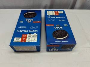 lot 23 image: MM. 2x 10-1.69oz Packs RipVan Leos Cookies & Creme