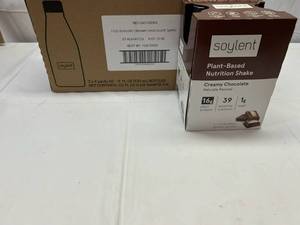 lot 59 image: MM. 3x 4 packs 11oz Soylent Nutrition Shake-Creamy Chocolate Best by 07102024