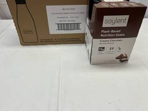 lot 60 image: MM. 3x 4 packs 11oz Soylent Nutrition Shake-Creamy Chocolate Best by 07102024