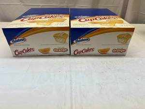 lot 89 image: OO. 2x 6-2packs Hostess Orange Cupcakes