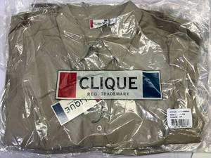 lot 103 image: SSS. 5x Clique KhakiTan XL Long Sleeve Shirt