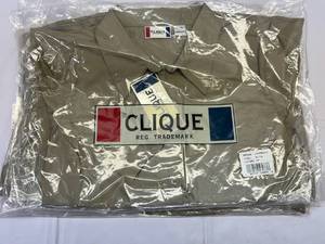 lot 106 image: SSS. 5x Clique KhakiTan XL Long Sleeve Shirt