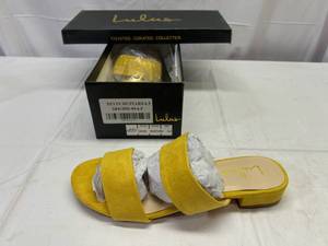lot 116 image: Lulus-Size 6.5 Devin-Mustard