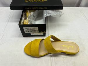 lot 123 image: Lulus-Size 6.5 Devin-Mustard