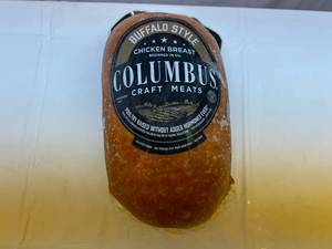 lot 170 image: E. 5lbs Buffalo Style Boneless Chicken Breast-Columbus Craft Meats
