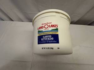 lot 182 image: F. 8lb Tubs Land O Lakes Clarified Butter