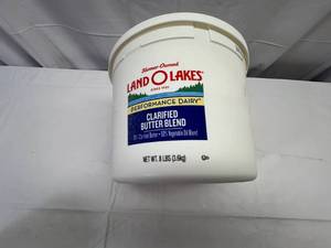 lot 184 image: F. 8lb Tubs Land O Lakes Clarified Butter