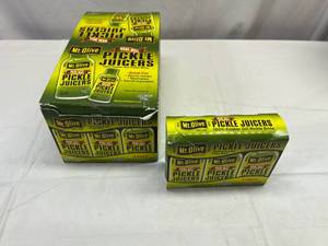 lot 186 image: SS.18x 2oz Mt Olive Pickle Juicers