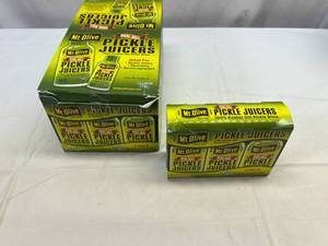 lot 188 image: SS.18x 2oz Mt Olive Pickle Juicers