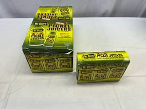 lot 189 image: SS.18x 2oz Mt Olive Pickle Juicers