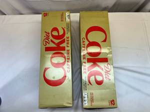 lot 194 image: 2x 12-12oz Cans Caffeine Free Diet Coke