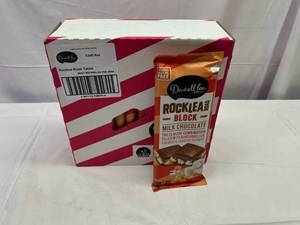 lot 203 image: II. 12x 6.4oz Rock Lea Road Milk Chocolate Block Best by 02032024