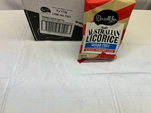 lot 213 image: 1x 84oz bags DarrellLea Soft Australian Licorice-Sugar Free Best by 04302024