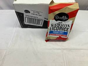 lot 216 image: 1x 84oz bags DarrellLea Soft Australian Licorice-Sugar Free Best by 04302024