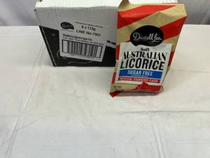 lot 220 image: 1x 84oz bags DarrellLea Soft Australian Licorice-Sugar Free Best by 04302024